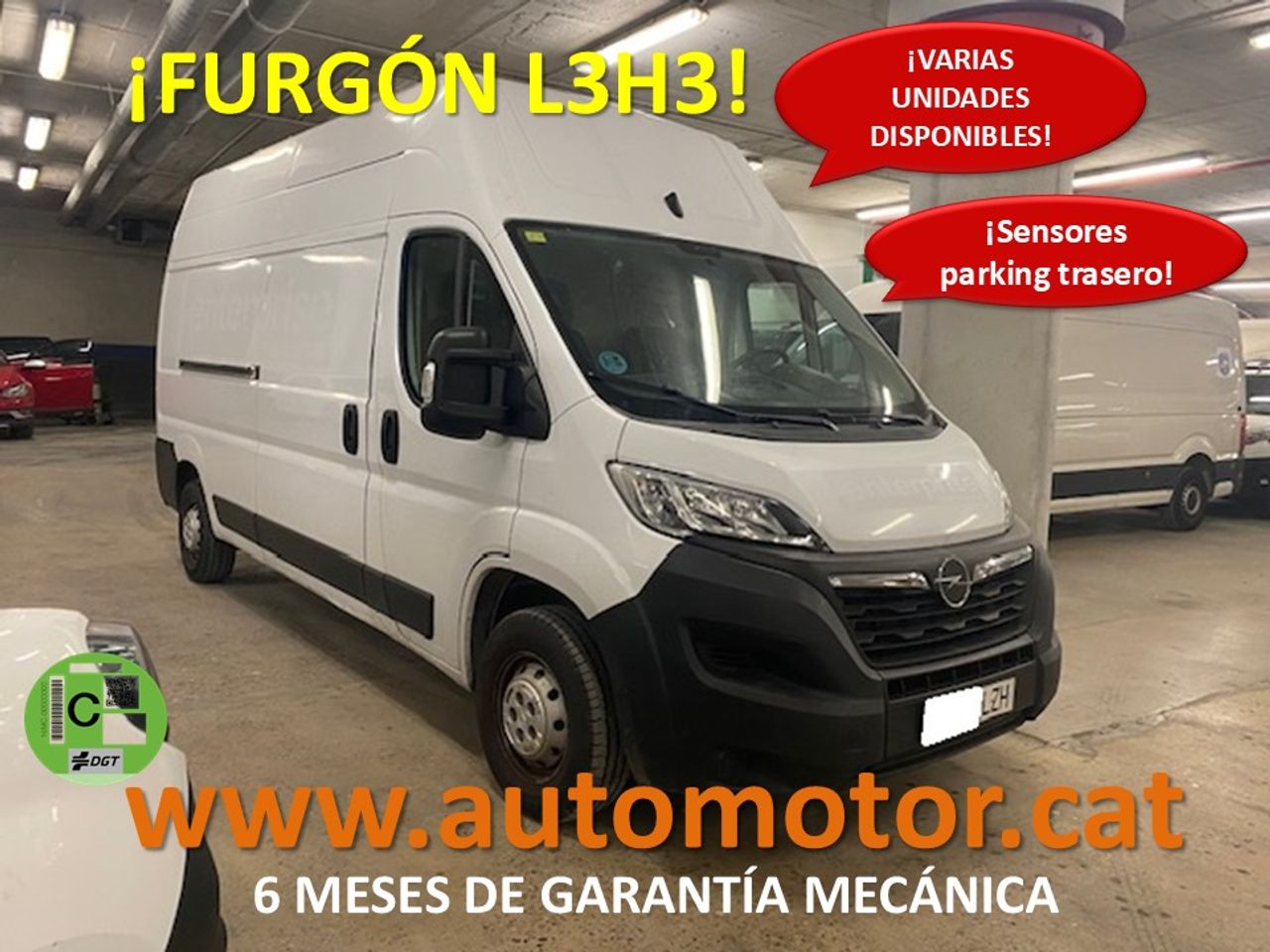 Furgon 6 plazas  de segunda mano - opel movano 2022 /