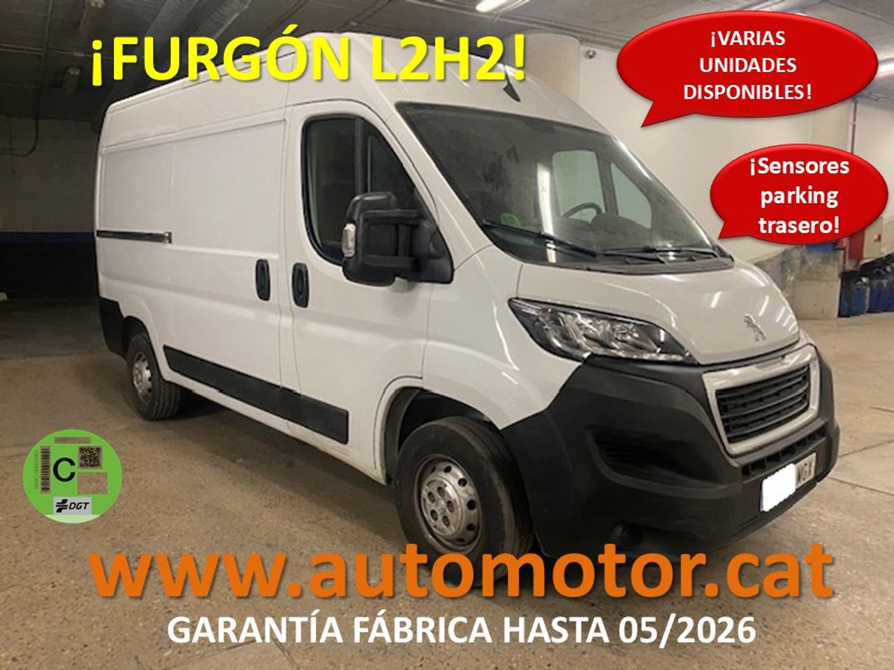 Furgon de 12m3 para mudanzas  de segunda mano - peugeot boxer 2023 /