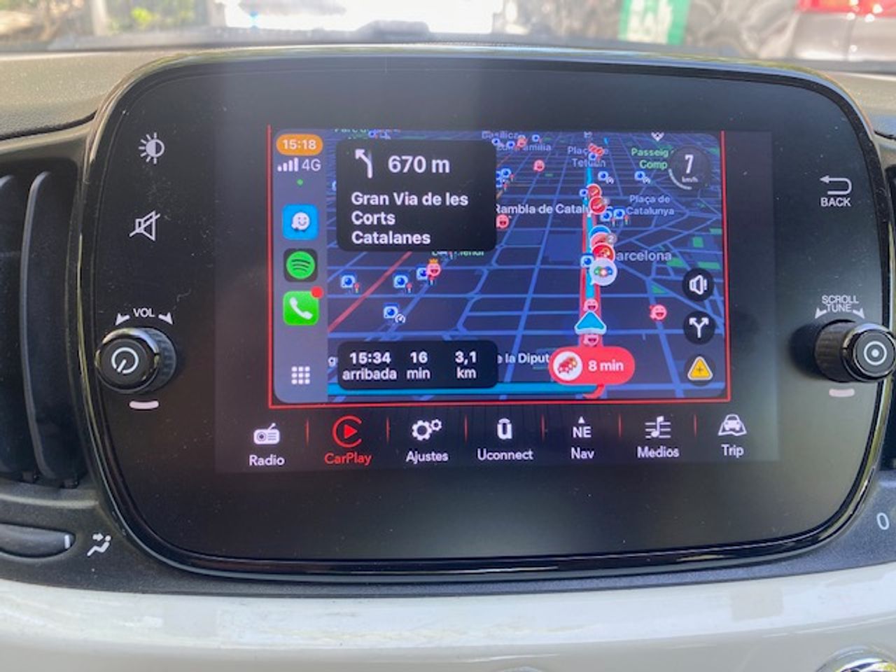 Fiat 500 Connect 1.0 Híbrido 52KW 70cv - GARANTIA MECANICA - Foto 17