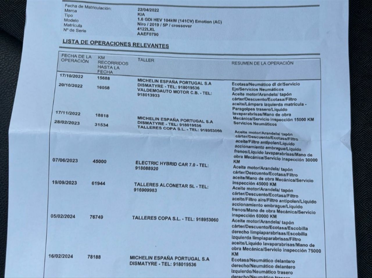 Kia Niro 1.6 GDi HEV 104kW 141CV Emotion - Foto 20