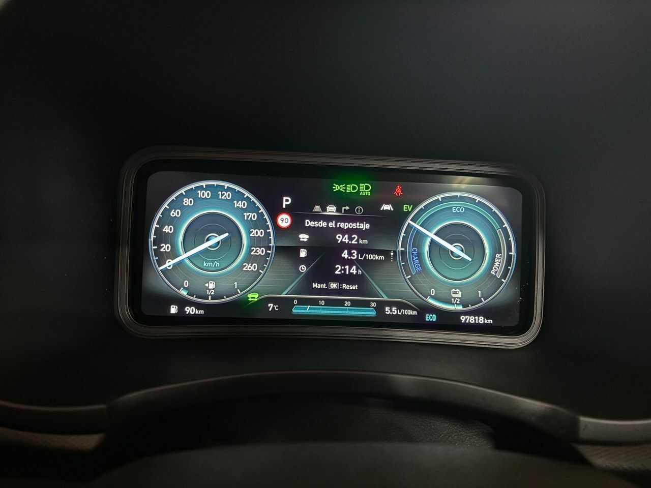 Hyundai Kona 1.6 GDI HEV Style Sky DCT - Foto 22