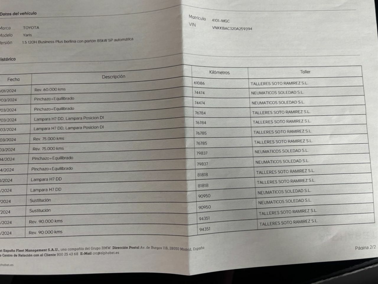 Toyota Yaris 1.5 120H Business Plus - Foto 18