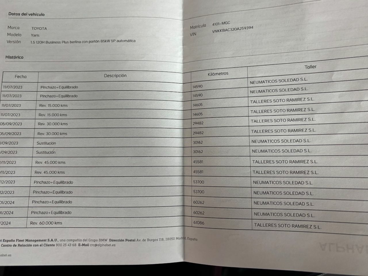 Toyota Yaris 1.5 120H Business Plus - Foto 17