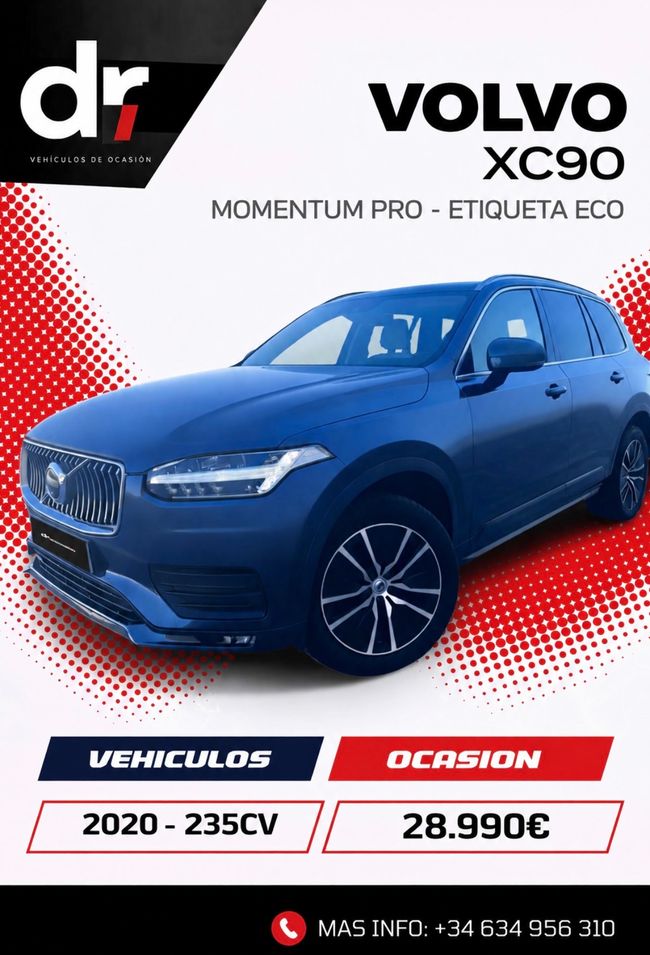 Volvo XC90 B5 Diesel AWD Momentum 7 asientos
