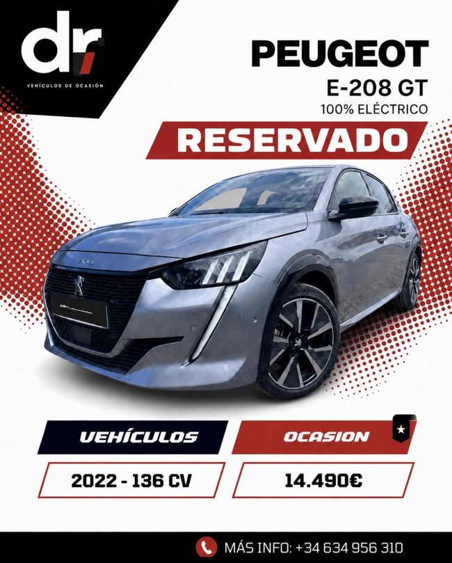 Peugeot 208 e-208 GT 100 kW