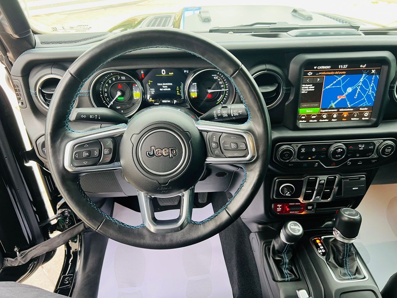 Jeep Wrangler RUBICON HYBRID+ENCHUFABLE 380 CV - Foto 22