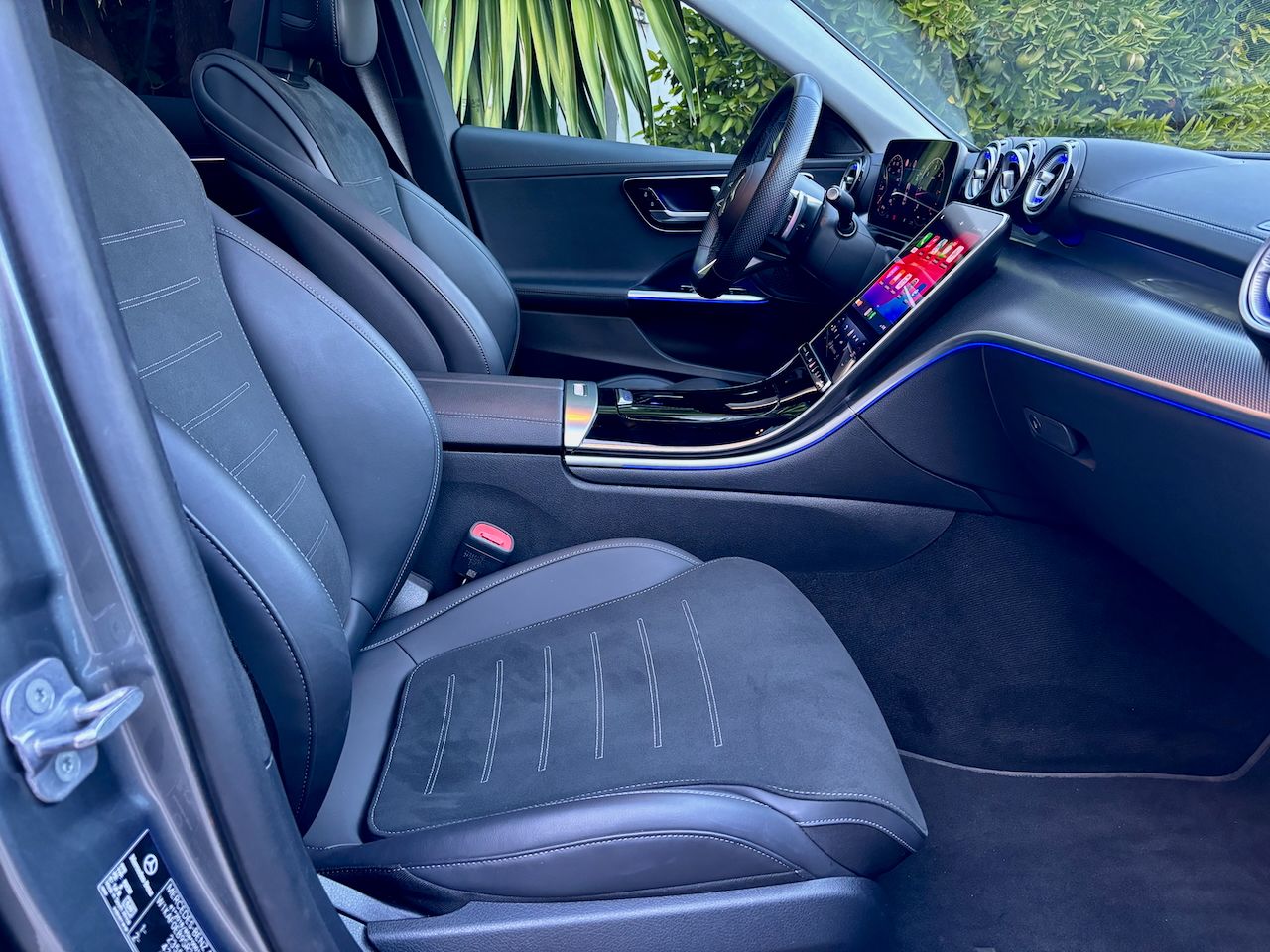 Mercedes Clase C 220D 9G AMG LINE TECHO PANORAMICO - Foto 19