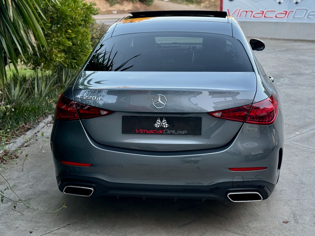 Mercedes Clase C 220D 9G AMG LINE TECHO PANORAMICO - Foto 10