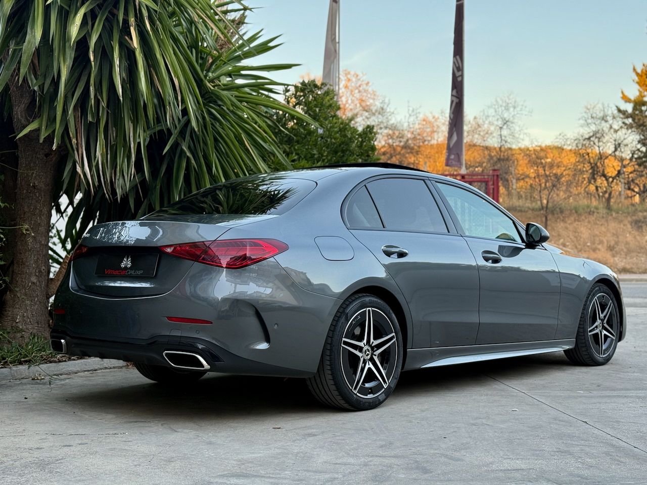 Mercedes Clase C 220D 9G AMG LINE TECHO PANORAMICO - Foto 13