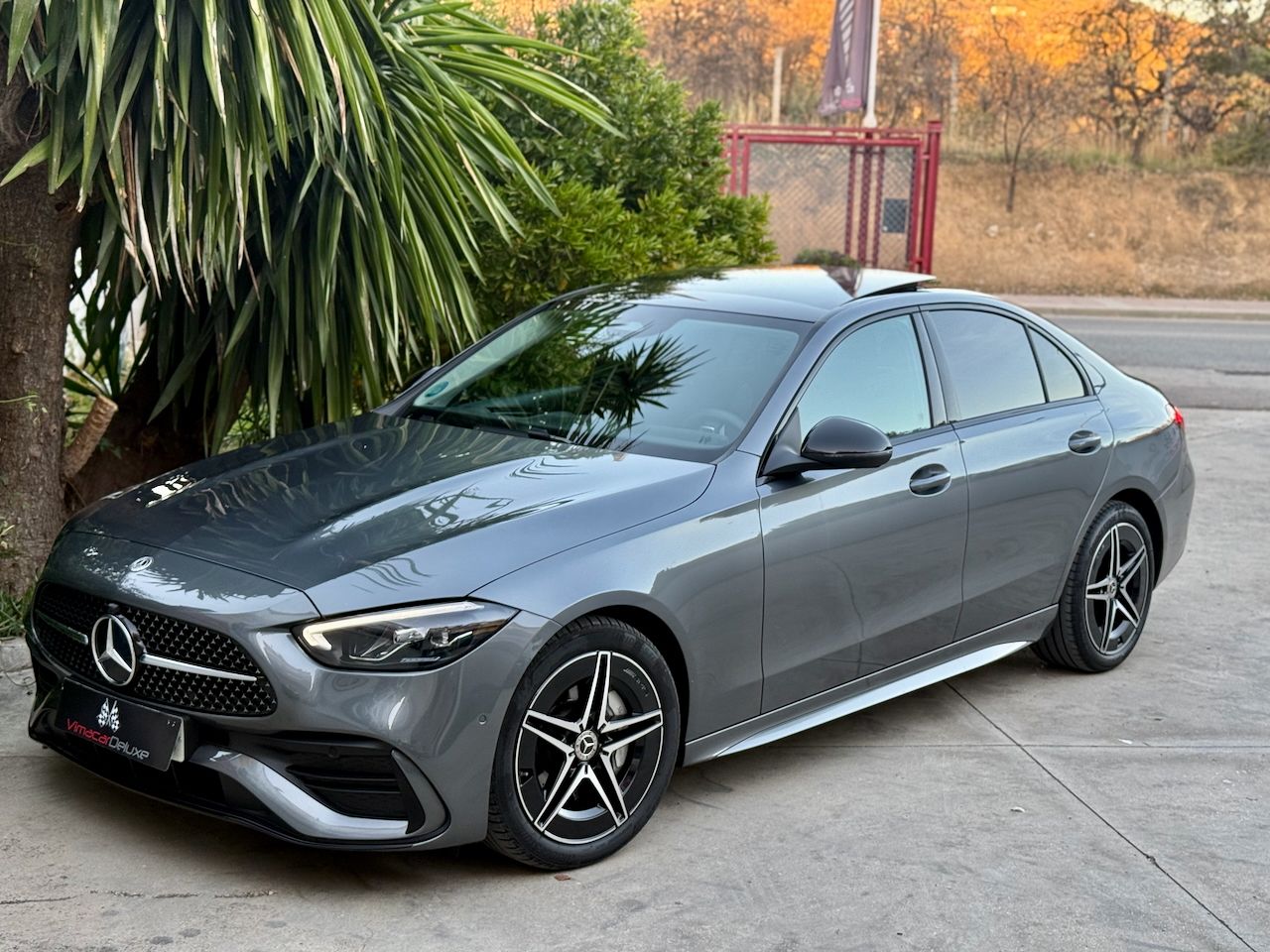 Mercedes Clase C 220D 9G AMG LINE TECHO PANORAMICO - Foto 3