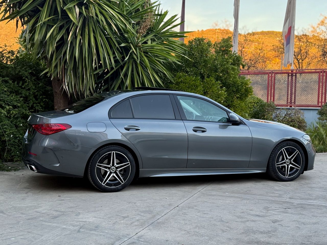 Mercedes Clase C 220D 9G AMG LINE TECHO PANORAMICO - Foto 9