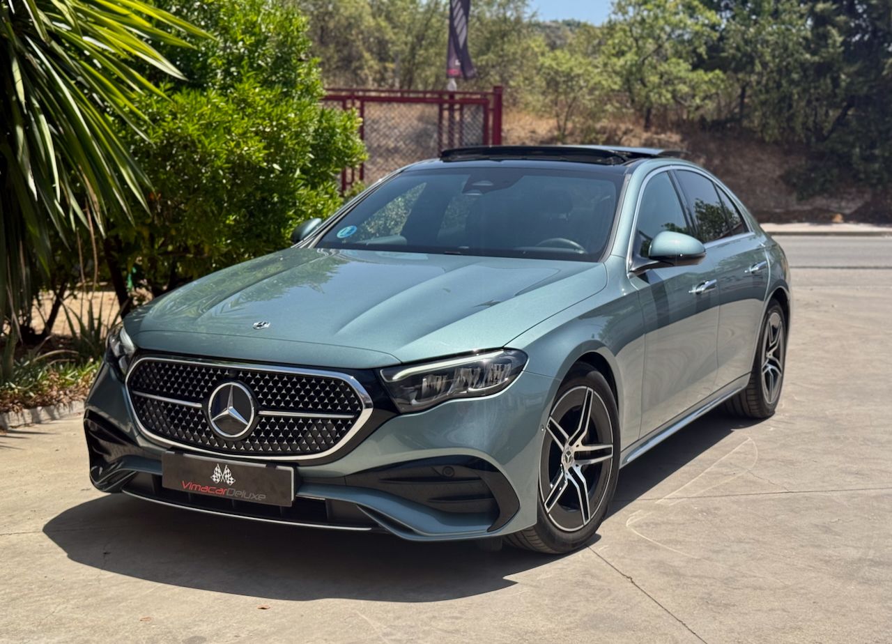 Mercedes Clase E 220D 9G AMG LINE, TECHO PANORAMICO MODELO NUEVO - Foto 28