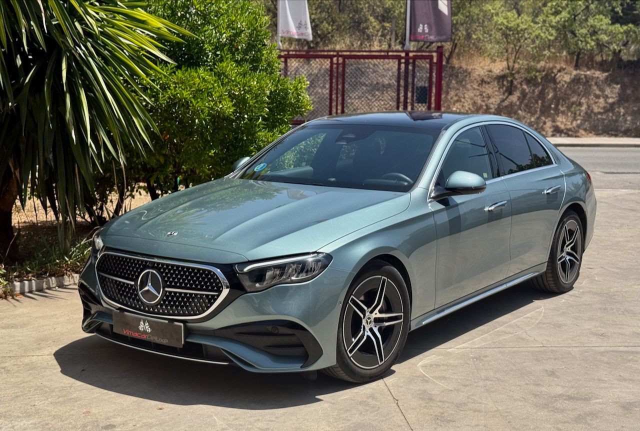 Mercedes Clase E 220D 9G AMG LINE, TECHO PANORAMICO MODELO NUEVO - Foto 6