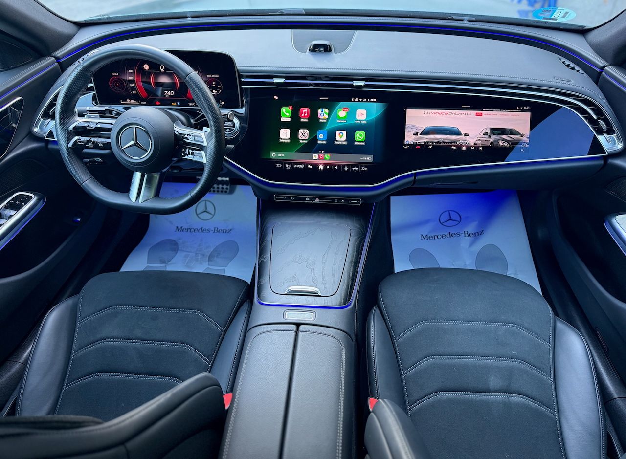 Mercedes Clase E 220D 9G AMG LINE, TECHO PANORAMICO MODELO NUEVO - Foto 18