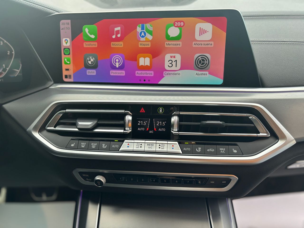 BMW X5 XDRIVE40DA PAQUETE M, TECHO PANORAMICO SUSPENSION ADPATATIVA - Foto 36