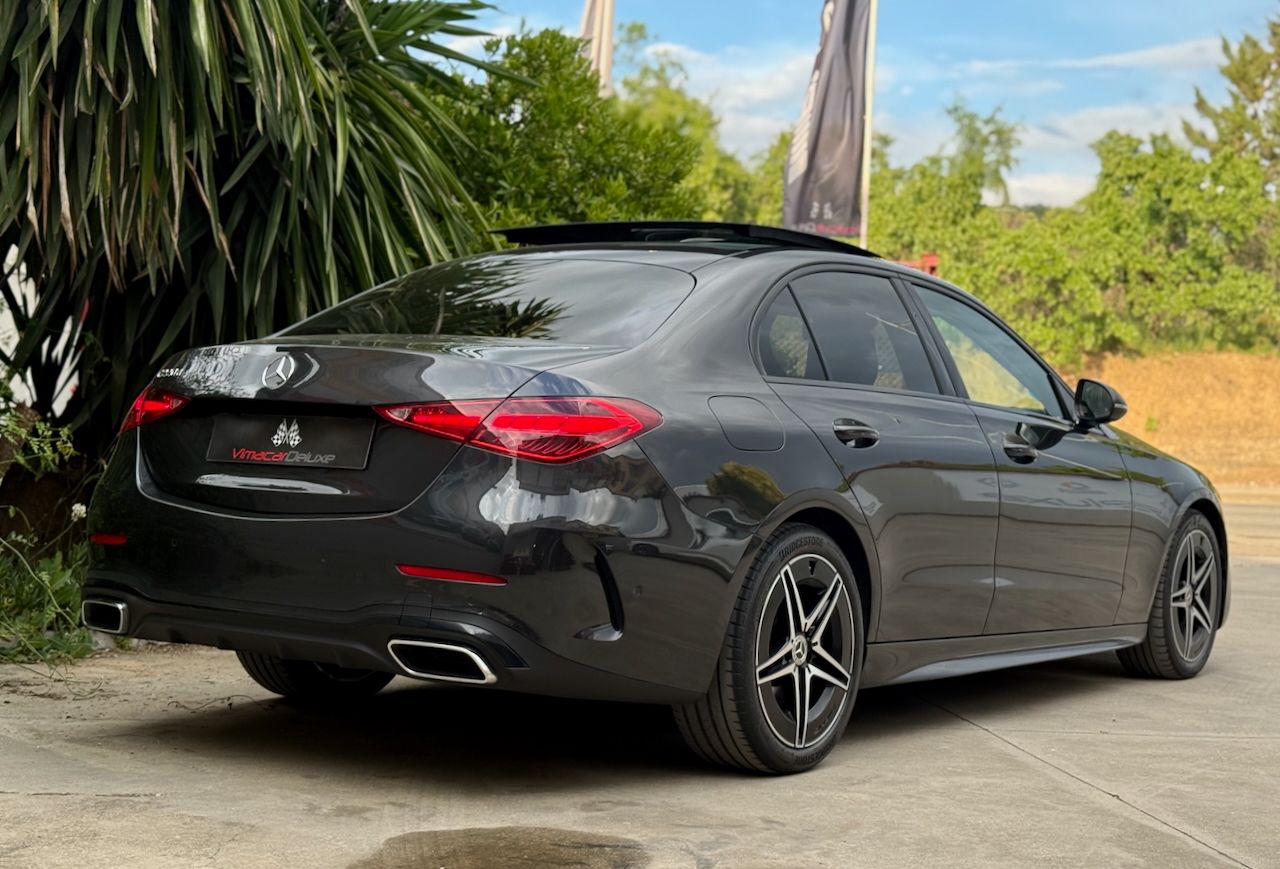 Mercedes Clase C 220D AMG Line TECHO PANORAMICO - Foto 15