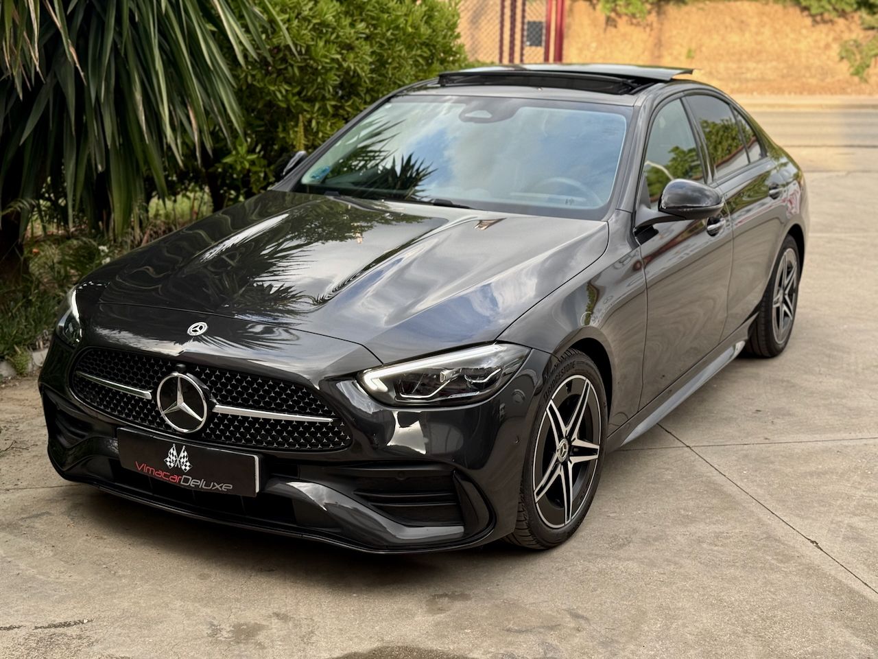 Mercedes Clase C 220D AMG Line TECHO PANORAMICO - Foto 6