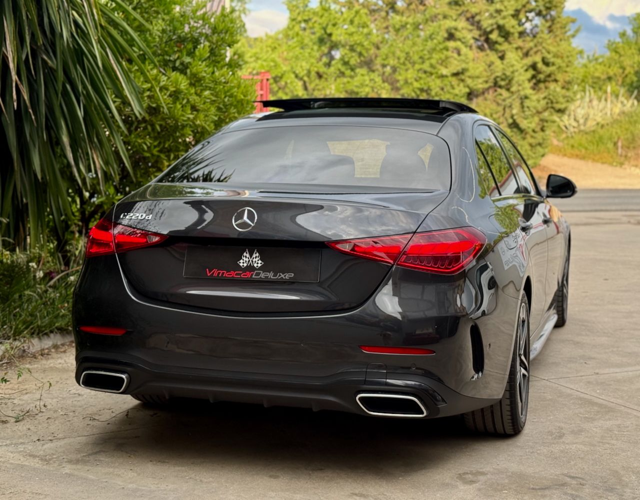 Mercedes Clase C 220D AMG Line TECHO PANORAMICO - Foto 35