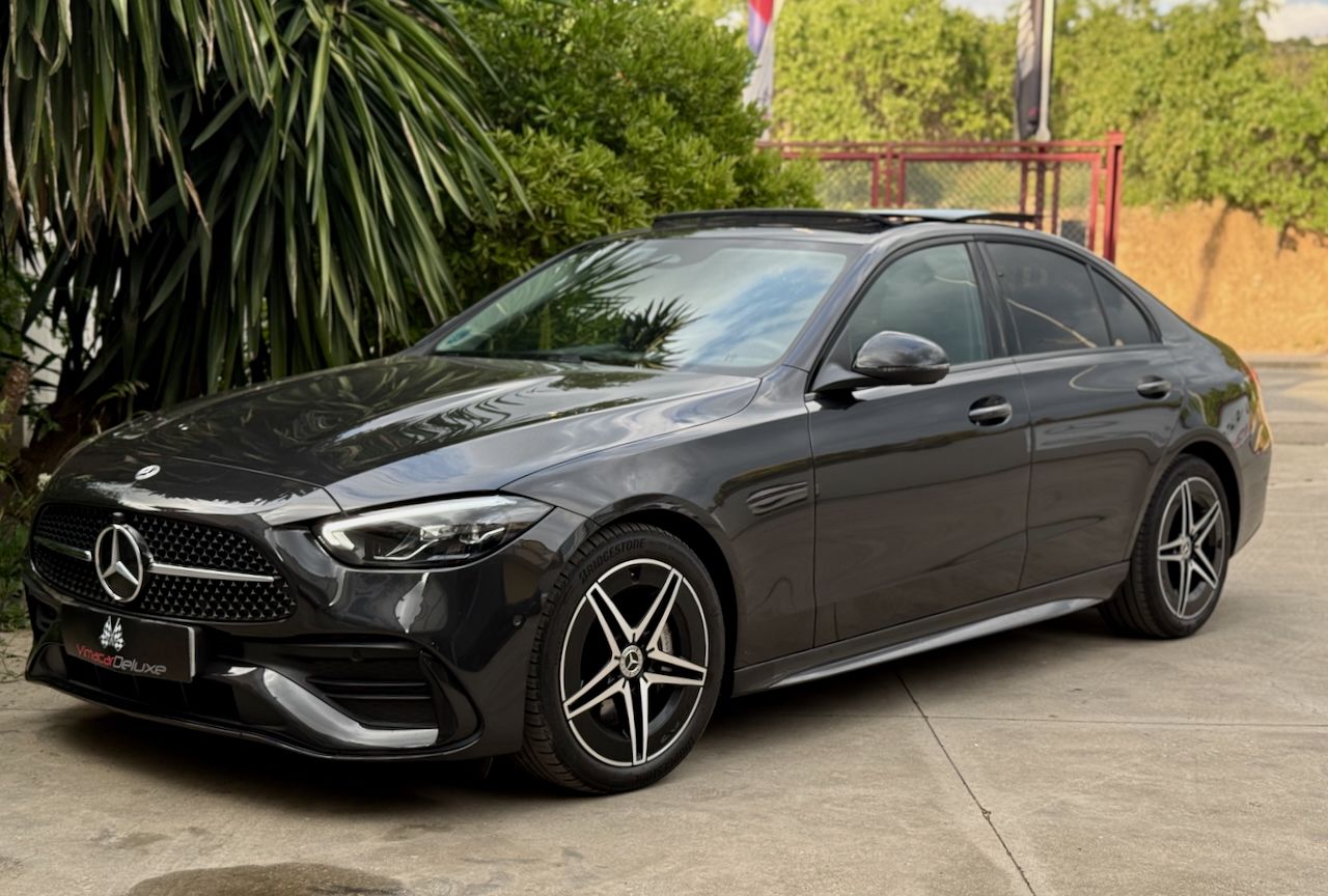 Mercedes Clase C 220D AMG Line TECHO PANORAMICO - Foto 34