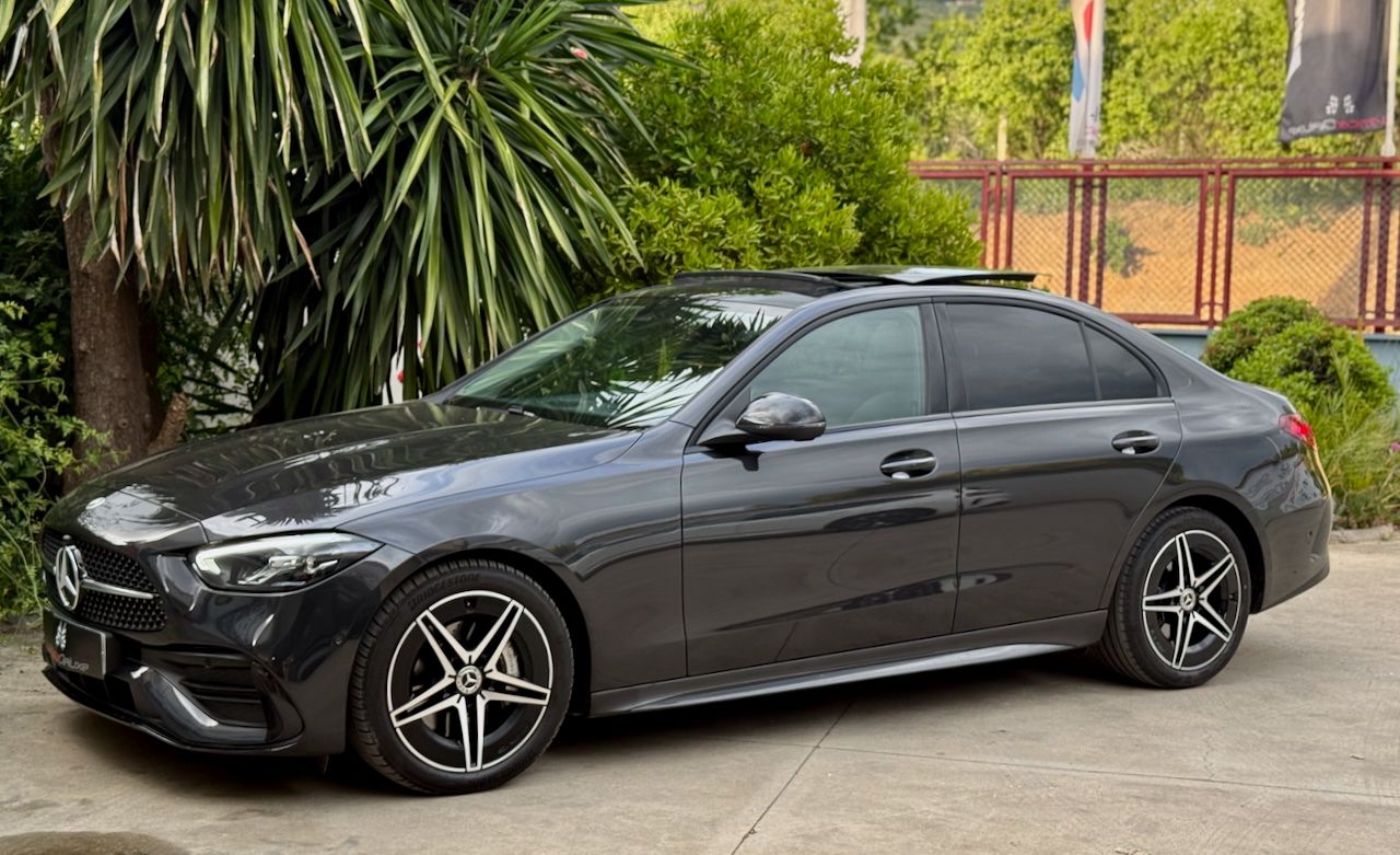Mercedes Clase C 220D AMG Line TECHO PANORAMICO - Foto 7