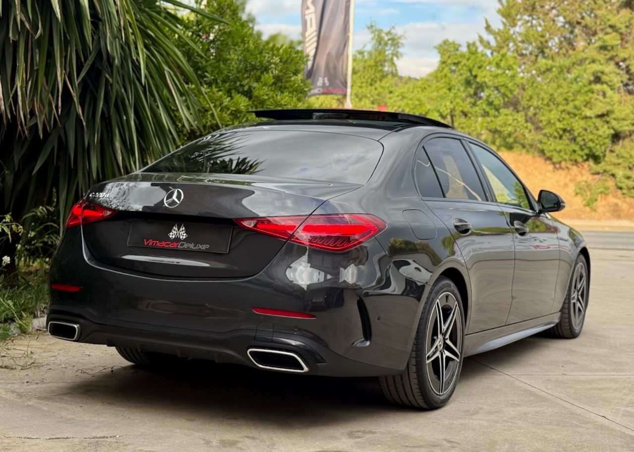 Mercedes Clase C 220D AMG Line TECHO PANORAMICO - Foto 12