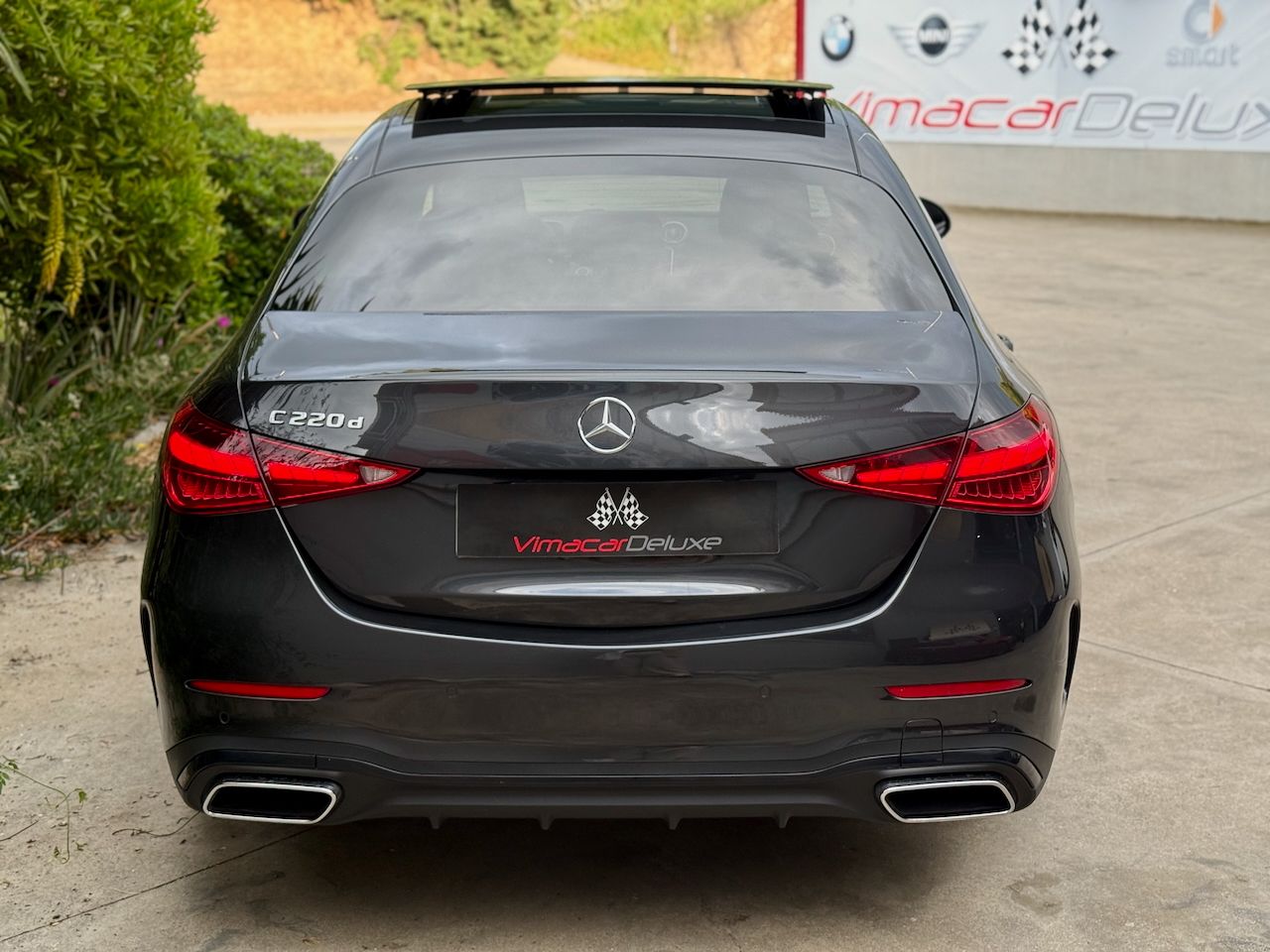 Mercedes Clase C 220D AMG Line TECHO PANORAMICO - Foto 38