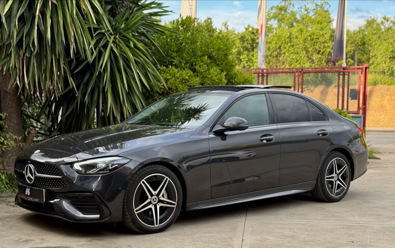 Mercedes Clase C 220D AMG Line TECHO PANORAMICO - Foto 5