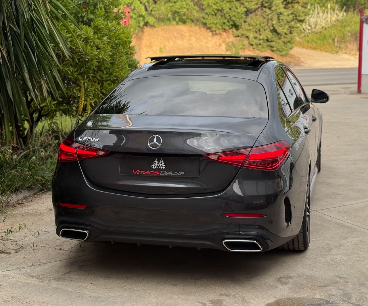 Mercedes Clase C 220D AMG Line TECHO PANORAMICO - Foto 13