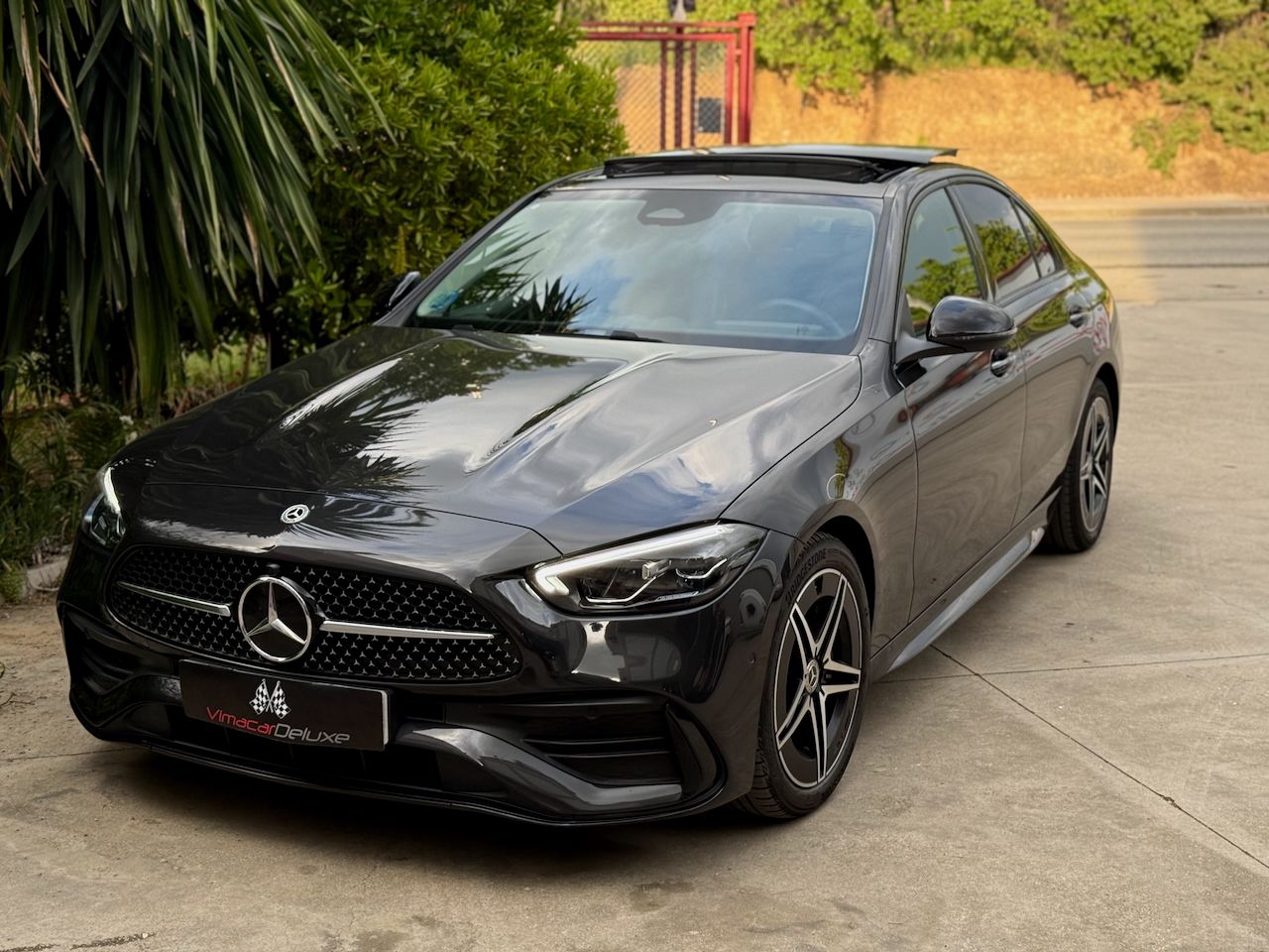 Mercedes Clase C 220D AMG Line TECHO PANORAMICO - Foto 33