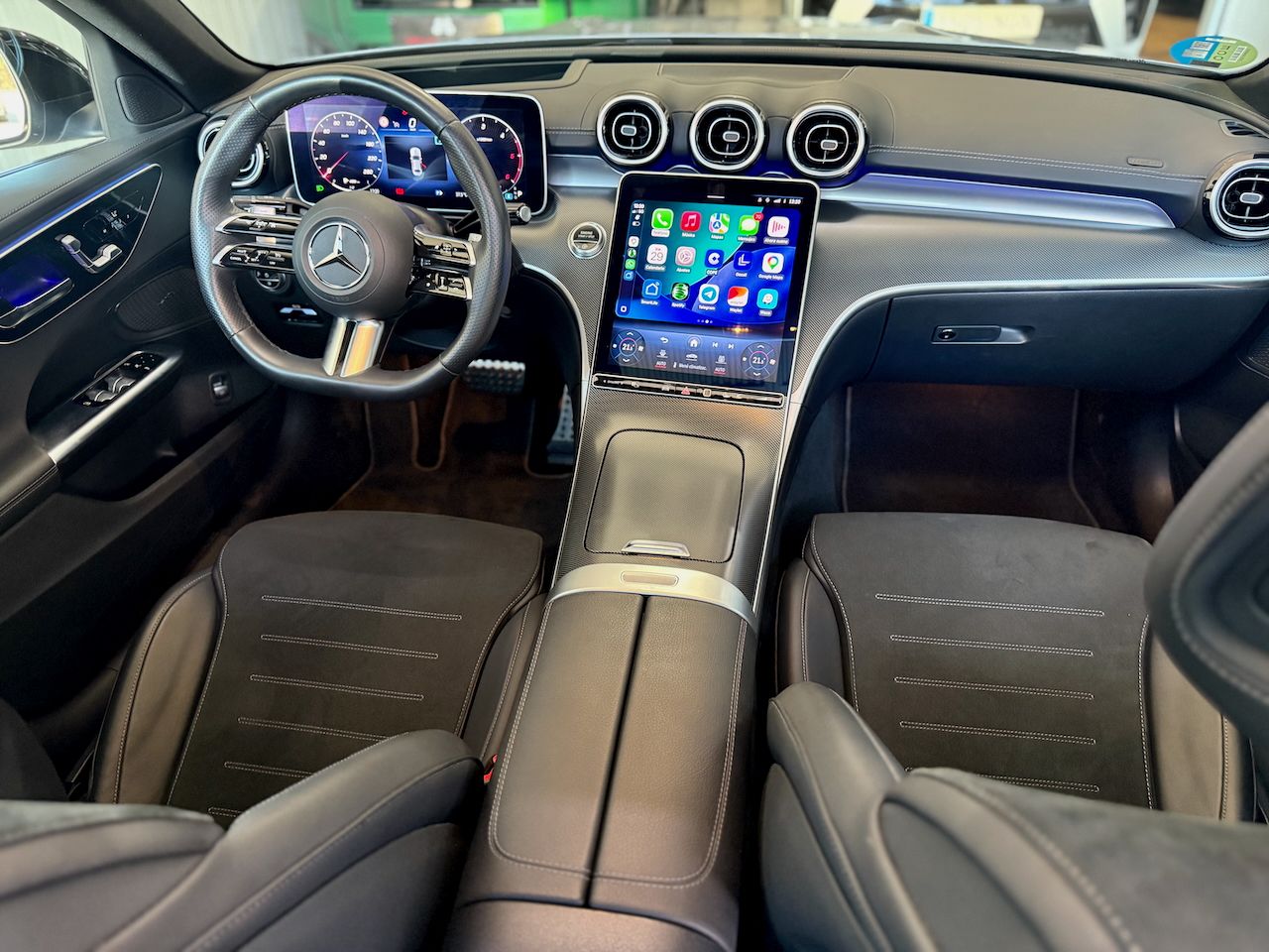Mercedes Clase C C 220 d Berlina 9G TRONIC AMG LINE - Foto 15