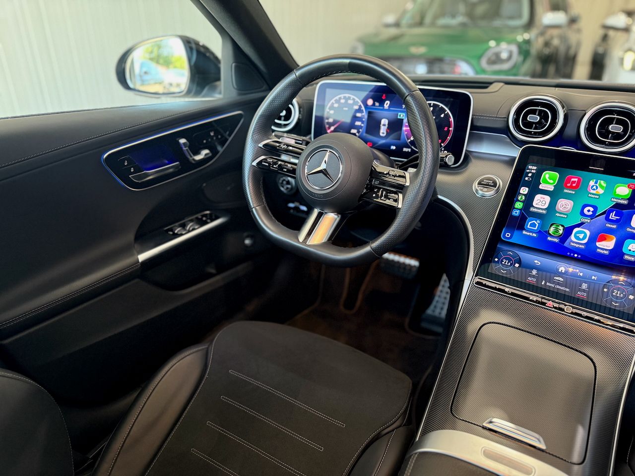 Mercedes Clase C C 220 d Berlina 9G TRONIC AMG LINE - Foto 14