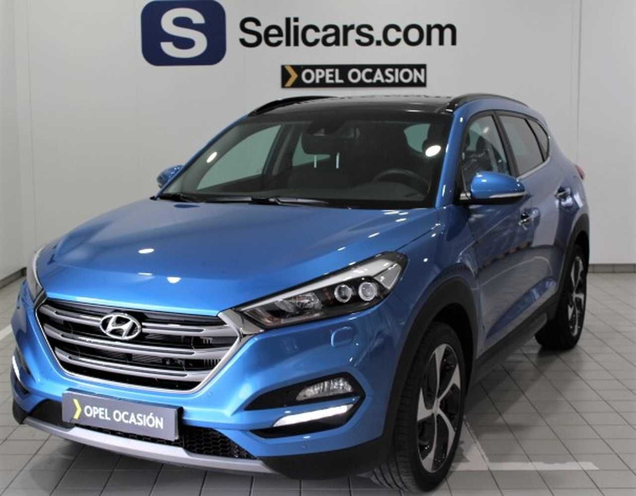 Hyundai i30 2017 azul  de segunda mano - hyundai tucson 2017 /