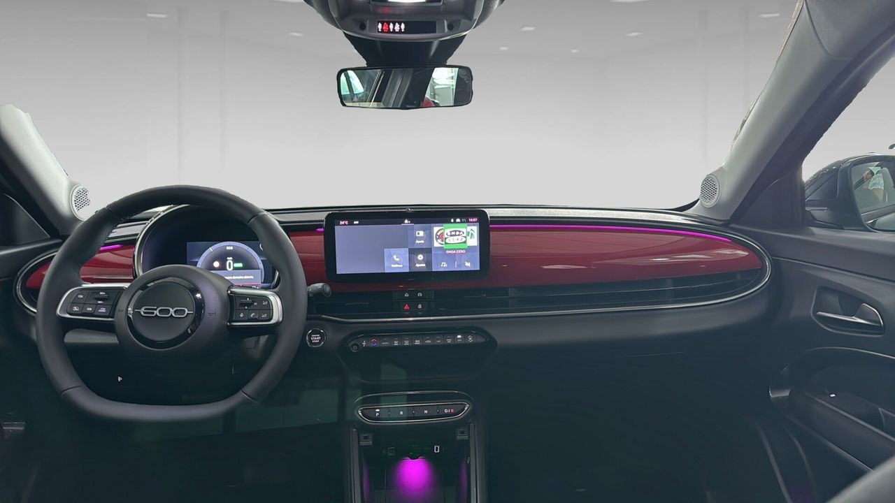 Fiat 600 115kw 54kwh red - foto 7