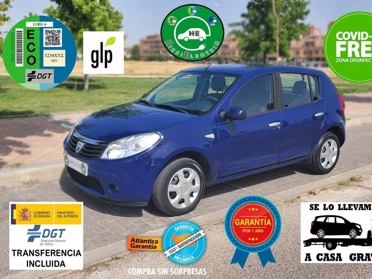 Dacia Sandero Laureate 2011 1.2 16v 75cv E5 