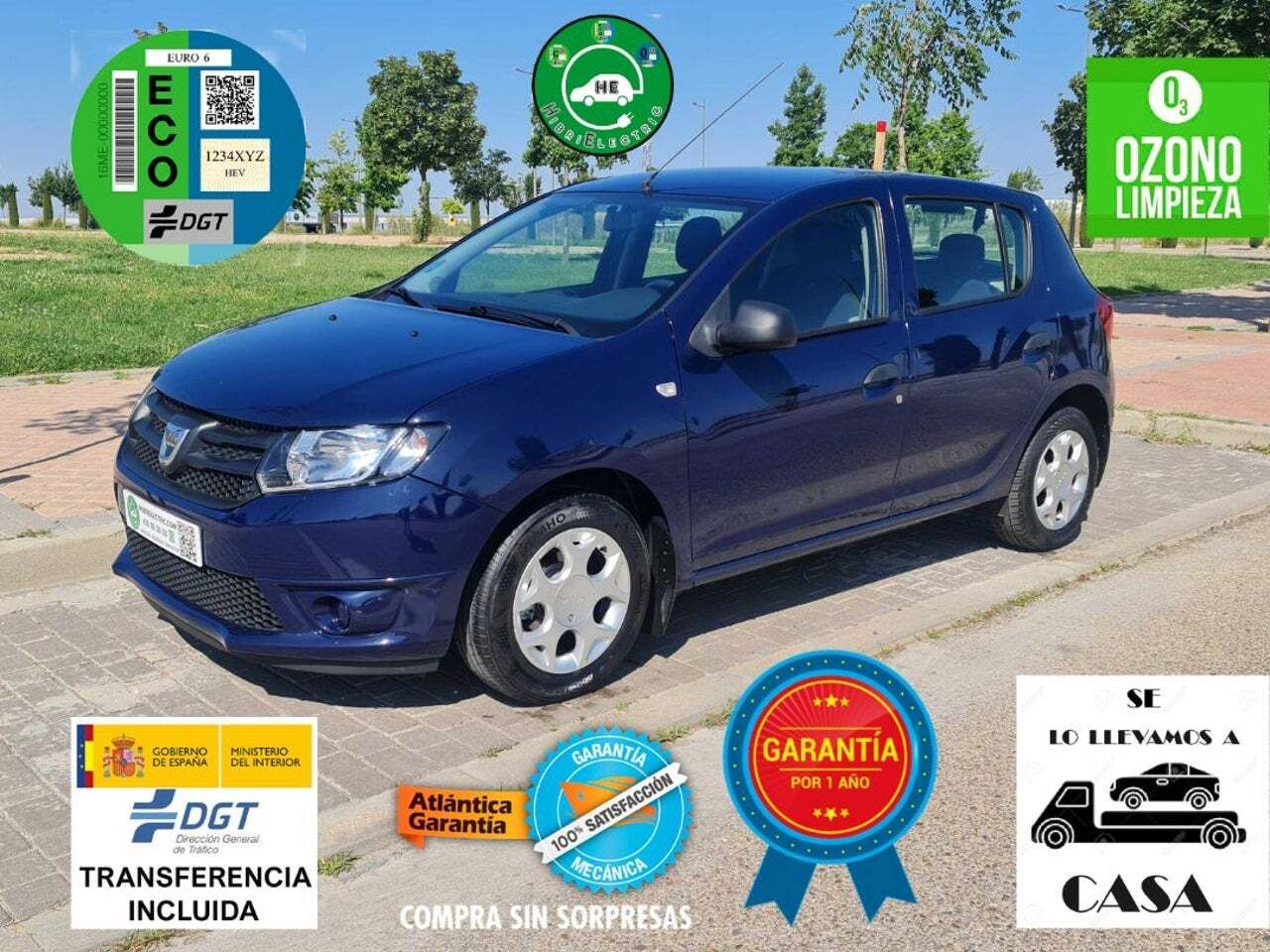 Dacia Sandero Ambiance 1.2 75cv GLP 