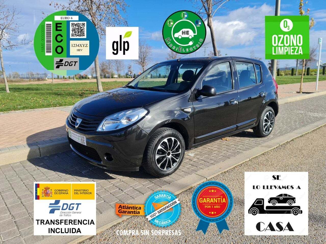 Dacia Sandero Laureate Music 1.2 16v 75 GLP 