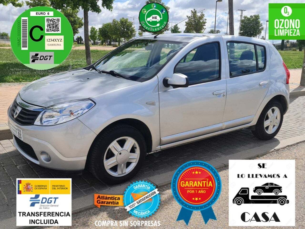 Dacia Sandero Ambiance 1.2 16v 75cv E5 