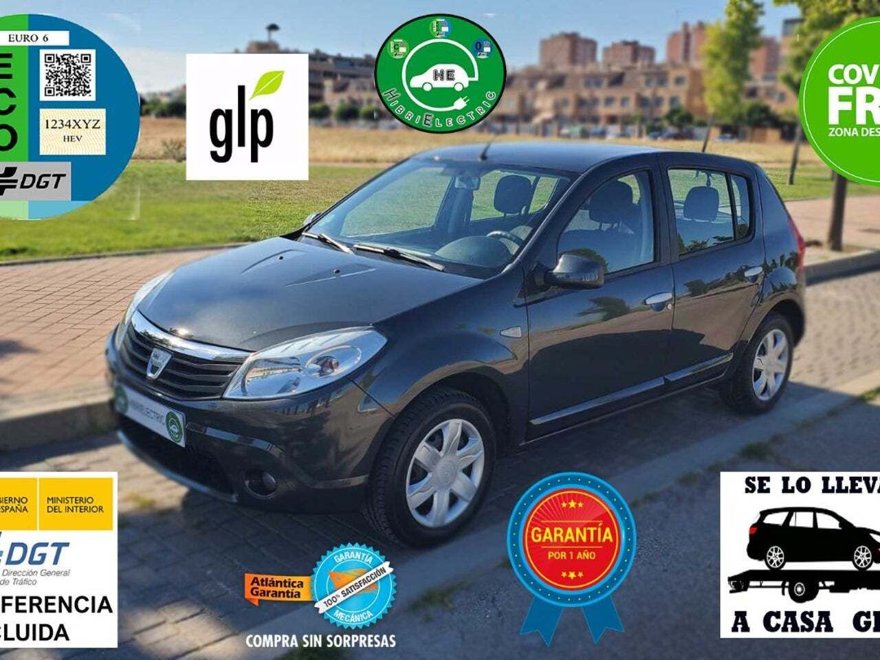 Dacia Sandero Laureate Music 1.2 16v 75 GLP 