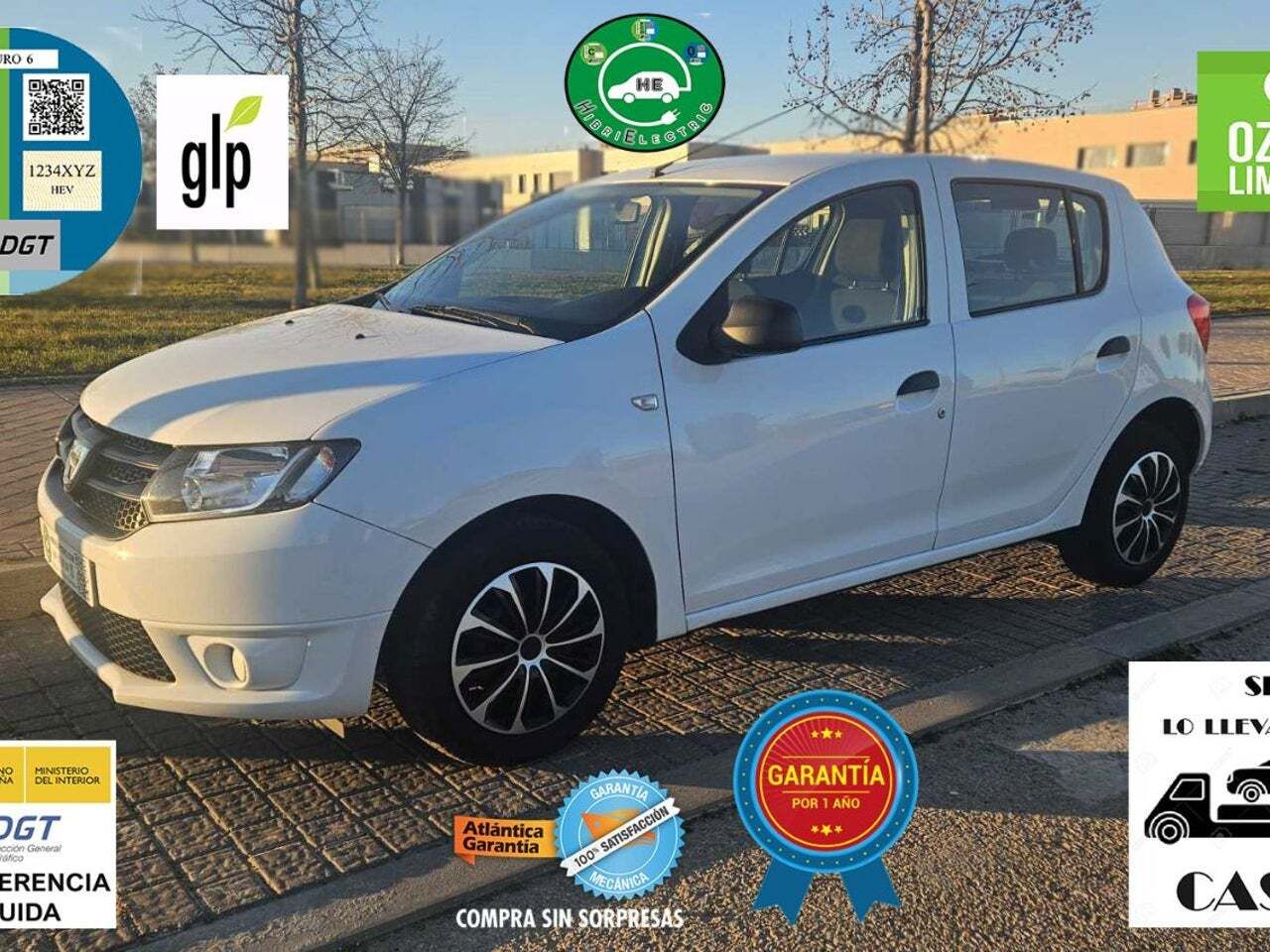 Dacia Sandero Laureate 1.2 75cv GLP 