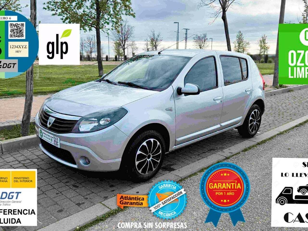 Dacia Sandero Laureate Music 1.2 16v 75 GLP 
