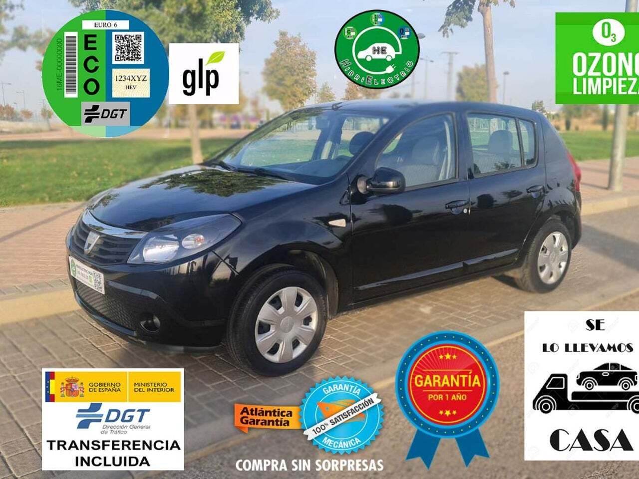 Dacia Sandero Laureate 1.2 75cv GLP 