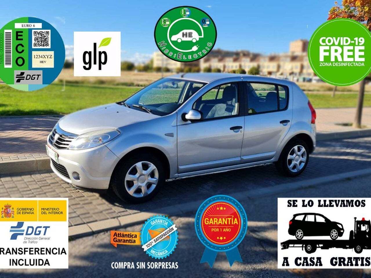Dacia Sandero Laureate Music 1.2 16v 75 GLP 