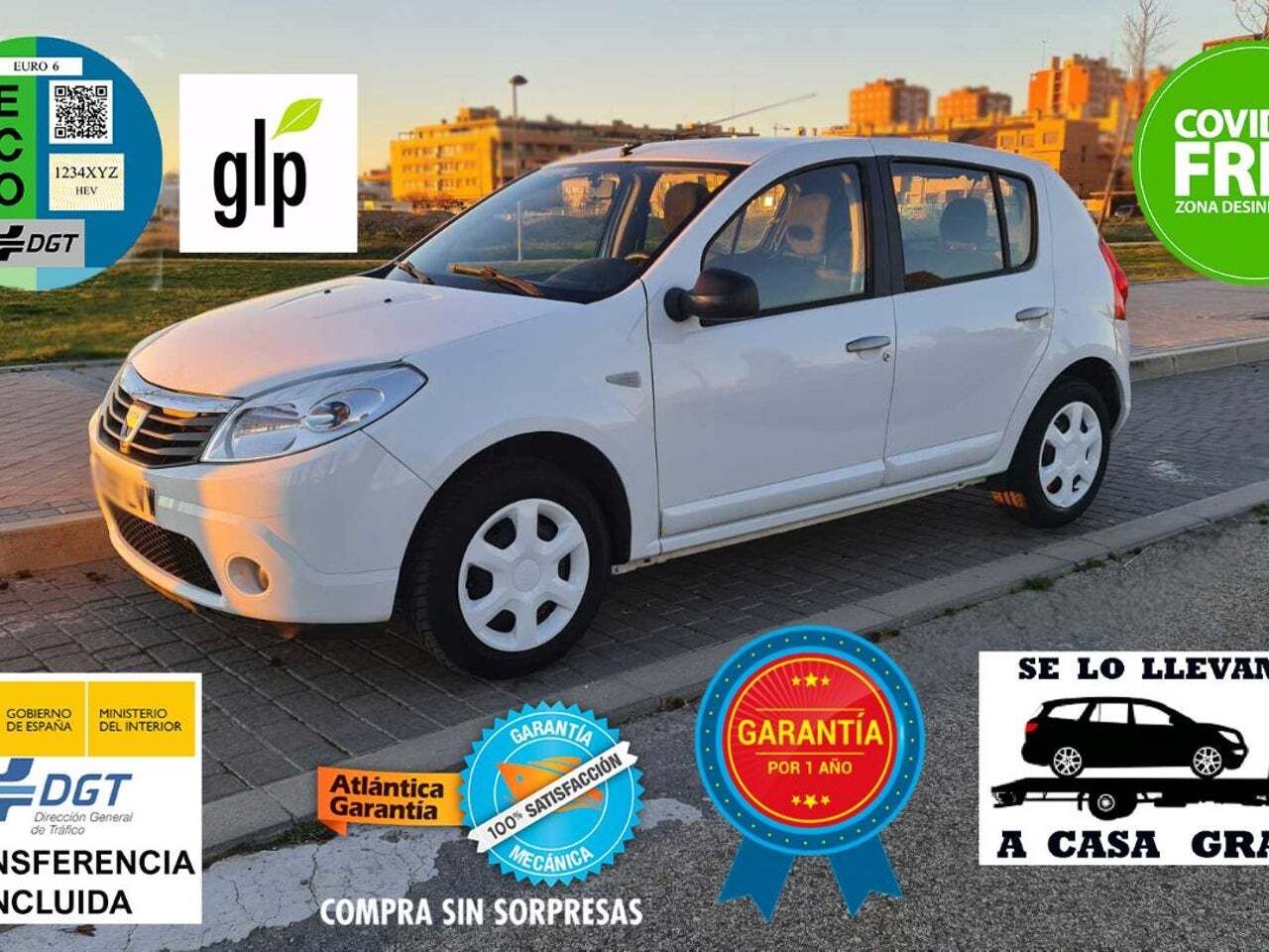 Dacia Sandero Laureate Music 1.2 16v 75 GLP 
