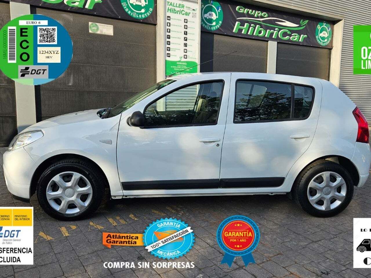 Dacia Sandero Laureate 1.2 75cv GLP 