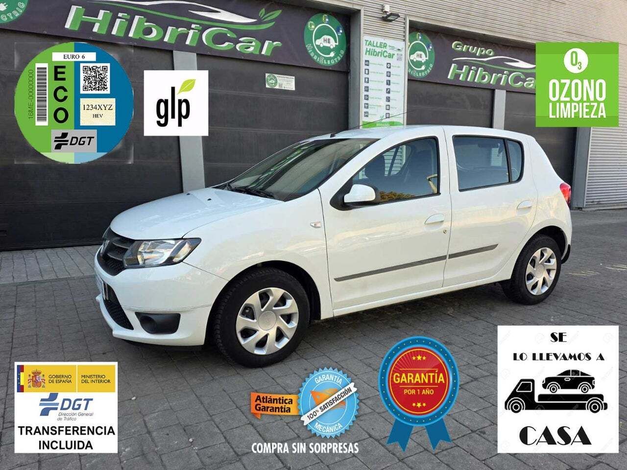 Dacia Sandero Laureate 1.2 75cv GLP 