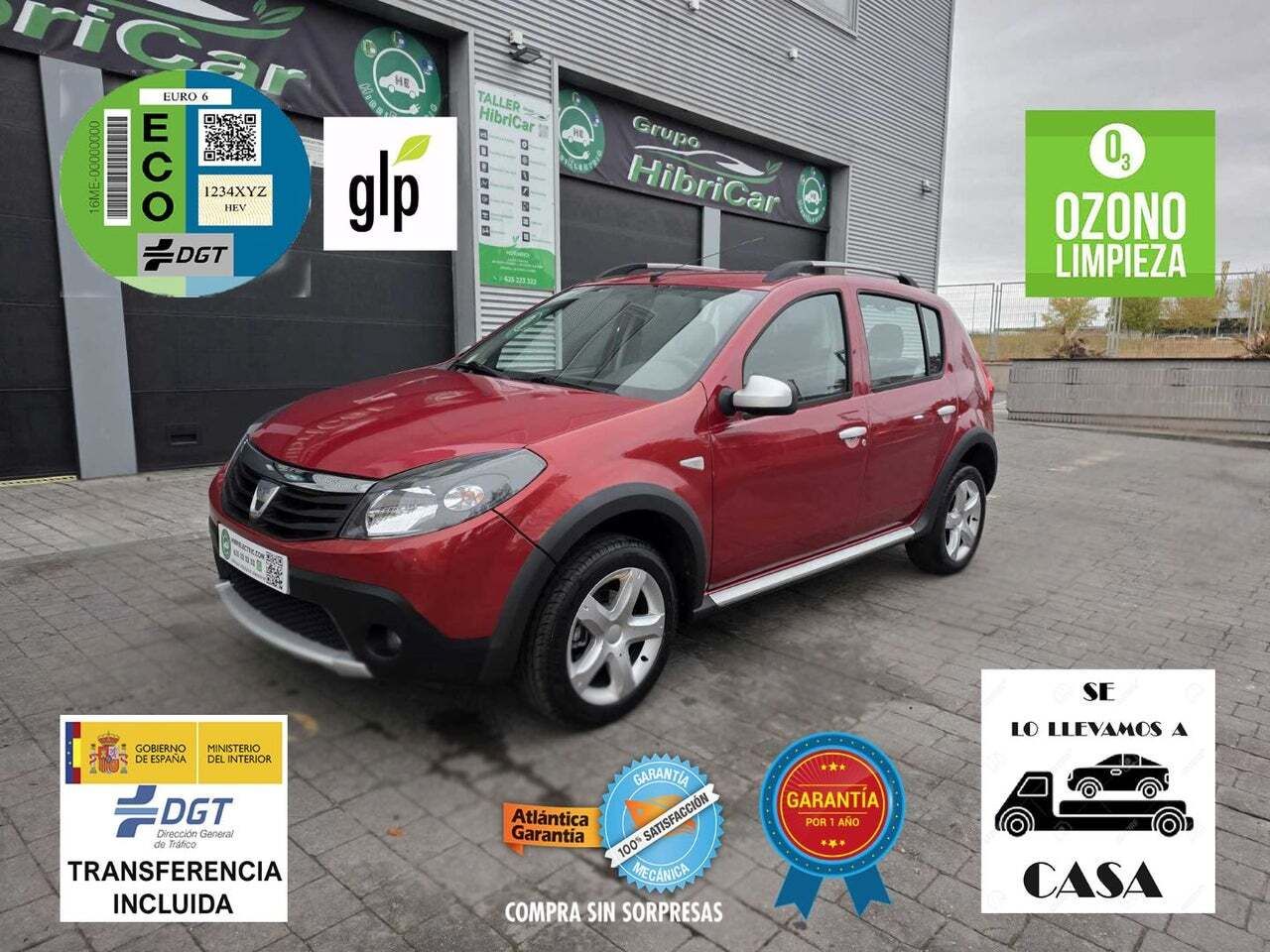 Dacia Sandero Laureate 1.2 75cv GLP 