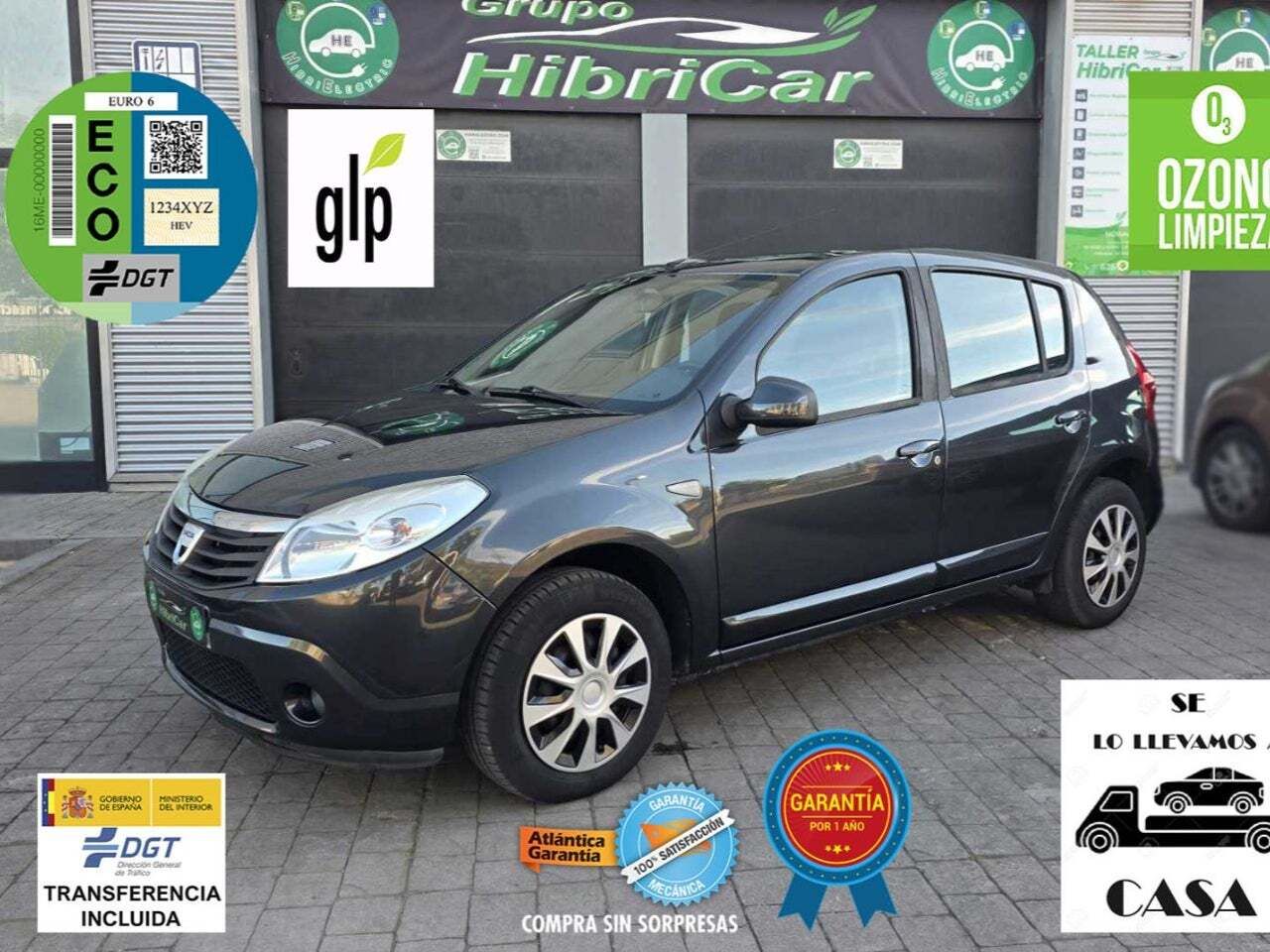 Dacia Sandero Laureate 1.2 75cv GLP 