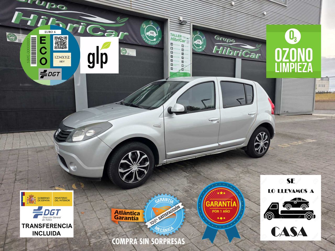 Dacia Sandero Laureate 1.2 75 CV GLP HIBRIDO GLP ETIQUETA ECO