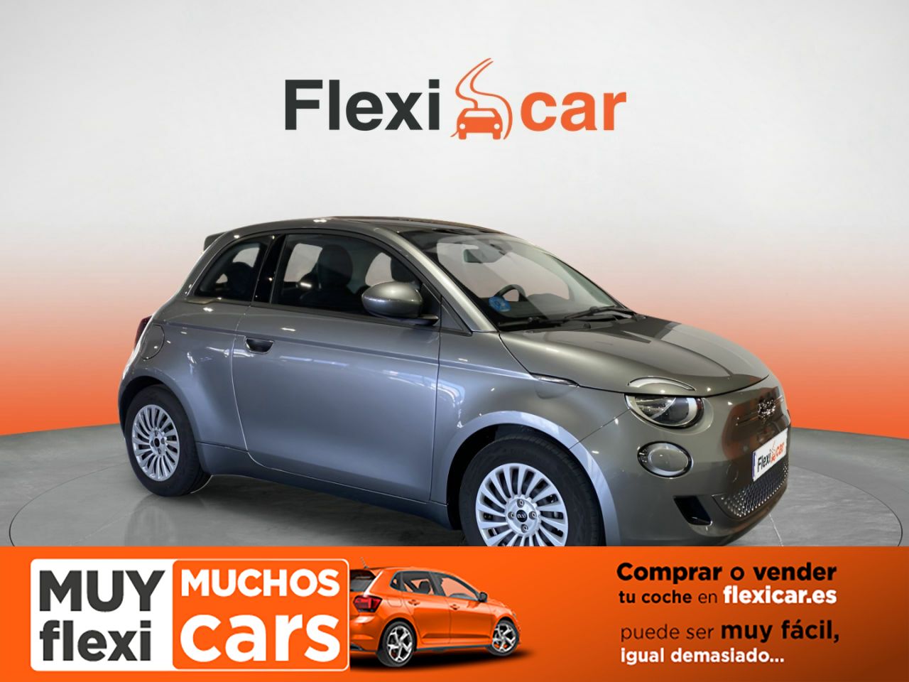 Fiat 500 2022 gris 4 plazas  de segunda mano - fiat 500 2022 /