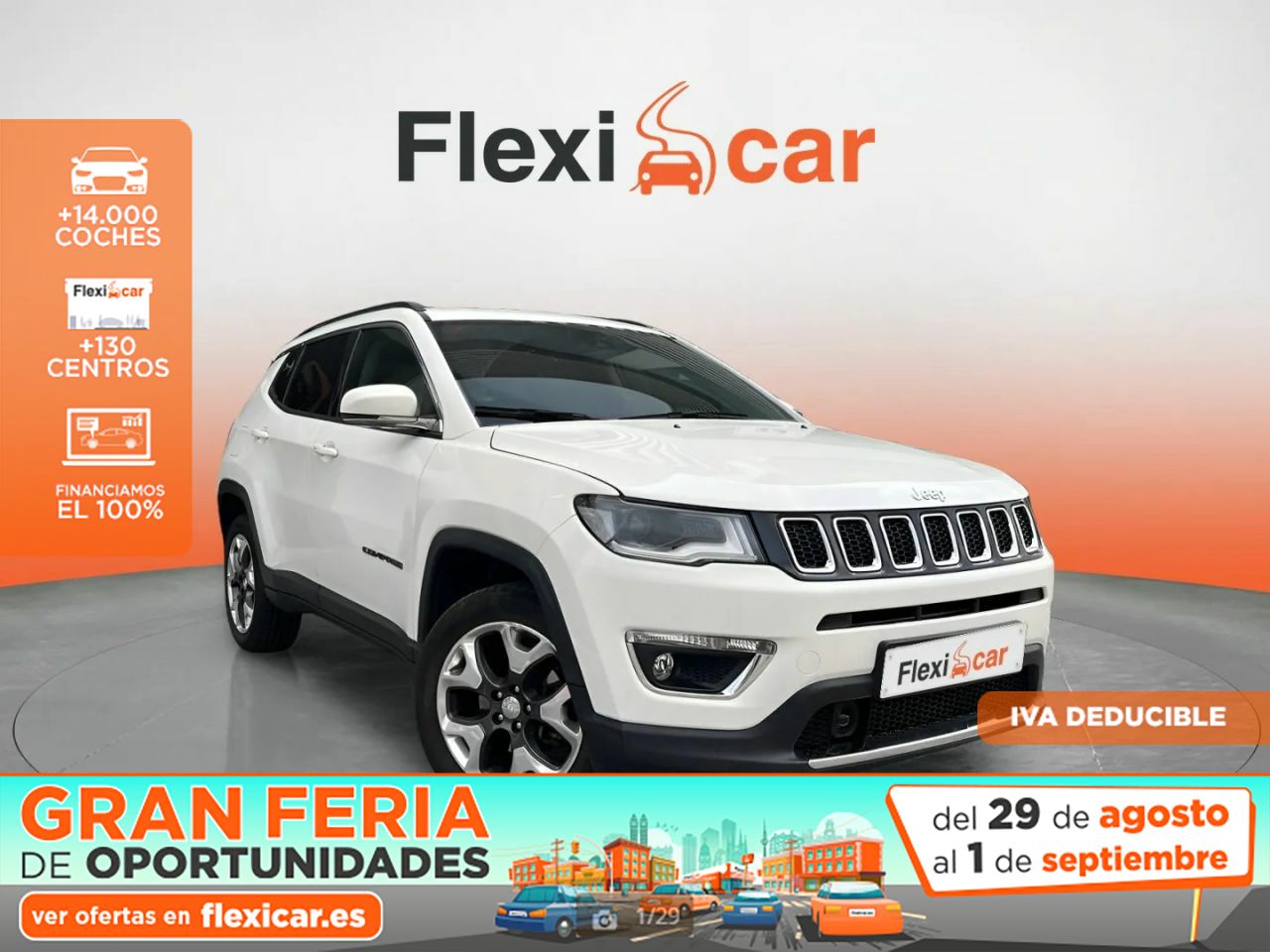 Jeep compass con ano de matriculacion 2018  de segunda mano - jeep compass 2018 /